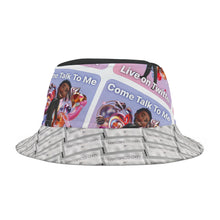 Load image into Gallery viewer, Come Talk To Me Live on Twitter Bucket Hat (AOP)