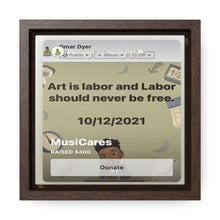 Load image into Gallery viewer, Art is Labor (Musicares) Badge