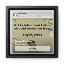 Load image into Gallery viewer, Art is Labor (Musicares) Badge