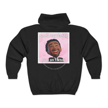 Load image into Gallery viewer, Come Talk To Me Live On TikTok Unisex Heavy Blend™ Full Zip Hooded Sweatshirt