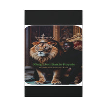 Load image into Gallery viewer, King Lion Battle Royale Canvas Stretched, 1.5''
