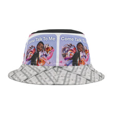 Load image into Gallery viewer, Come Talk To Me Live on Twitter Bucket Hat (AOP)