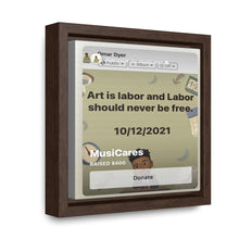 Load image into Gallery viewer, Art is Labor (Musicares) Badge