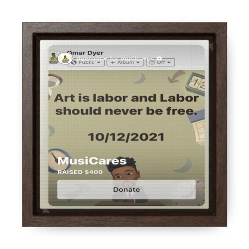 Art is Labor (Musicares) Badge
