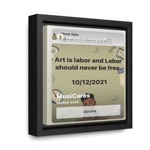 Load image into Gallery viewer, Art is Labor (Musicares) Badge